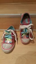 Twinkle Toes Skechers Kinderschuhe, Größe 29, Blinken Bunt