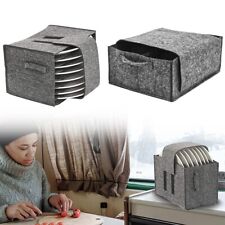 Wohnmobil Tellerhalter für Teller Filz Geschirrhalter Camping Tassenhalter