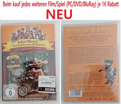 Dvd augsburger puppenkiste - dvd,