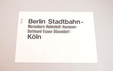 Railway Destination Board