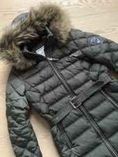 Fame Wintermantel Daunenmantel Gr.  38, auch 36 oliv