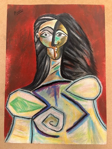 Pablo picasso zeichnung auf - pablo,