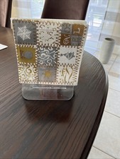 Serviettenhalter aus Kunststoff (Acryl?)