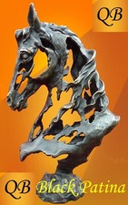 ART DECO BRONZE PFERD FIGUR