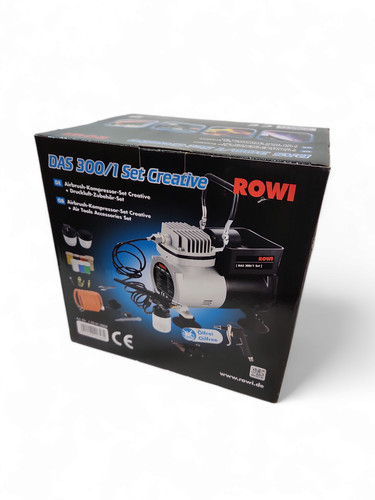 Airbrush komplettset rowi - komplettset,