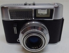 Vintage Kamera Voigtländer Vito Automatic + Lanthar 1:2,8 / 50 geprüft (3159)