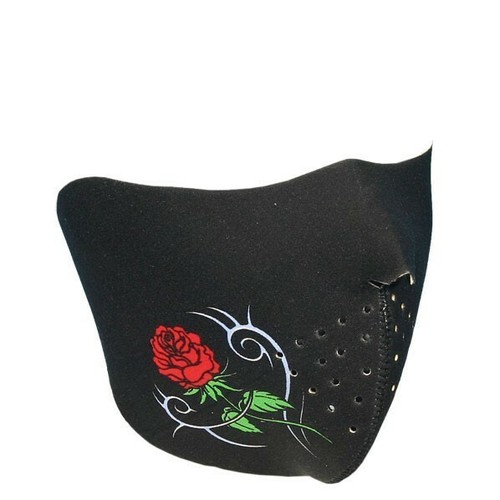 Damen motorrad tribal rose - damen,