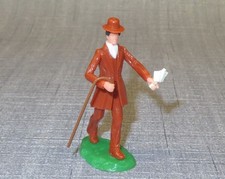 Gentleman  Bestatter  Elastolin,  Ideal für Plasty Britains und Timpo