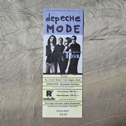 Depeche mode ticket - depeche,