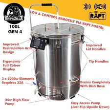 Brewzilla 100 liter brauanlage - liter,