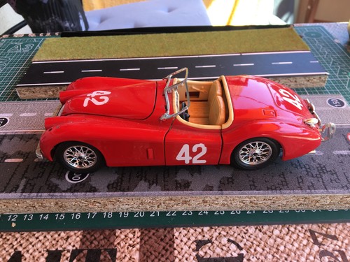 Jaguar xk120 modellauto - jaguar,