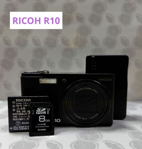 Ricoh r10 schwarze - schwarze, kompakte