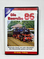 DVD "Die Baureihe 86" Eisenbahn Kurier 8181 EK Historische Szenen