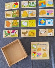 Holzpuzzle, 24-teilig