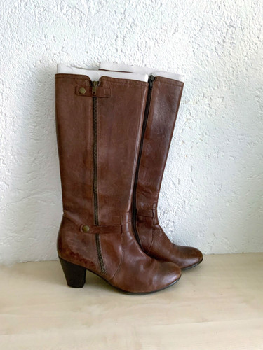 Yessica lederstiefel 39 - lederstiefel, gr.