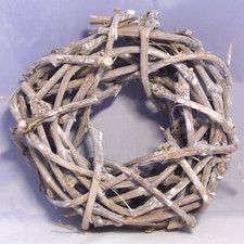 Deko Basteln Kranz NOSTALGIE