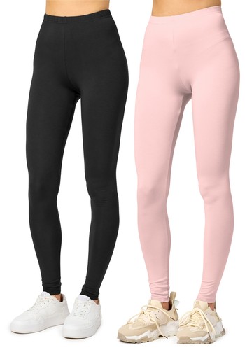 2er pack damen lang leggings - damen, lang-leggings