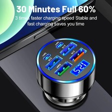 Auto Ladegerät USB-C USB A