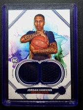 Topps Motif BB 2024?Jordan Hawkins 01/35! RC Dual Relic #MDR-11 New Orleans??
