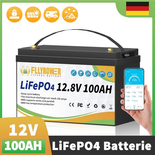 12v 100ah lithium batterie - 12v,