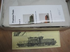 Biller Bahn 5204 Krokodil grün  Bausatz unmontiert mit der OVP Spur 0