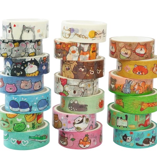Washi tape set - 20, rollen