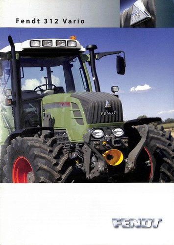 Fendt 312 vario 2005 traktor - ~,