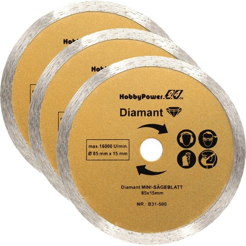 Diamantscheibe 15 mm - 15,