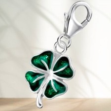Kleeblatt charm 925 - kleeblatt,