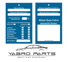 50 x Ölwechselanhänger