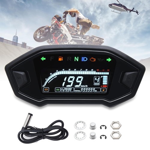 Geloo motorrad tachometer lcd - motorrad,