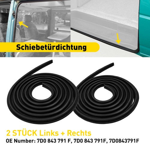 Schiebetürdichtung tür - 2x,