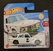 Hot Wheels Alfa Romeo Giulia Ti Super Weiß Neues Case 2025