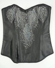 Glitzer Pailetten Corsage Korsett Top Gr. M (36)