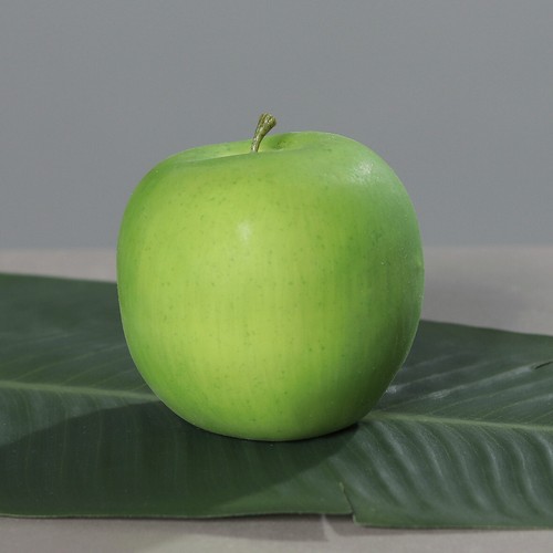 Künstlicher apfel mit - apfel,