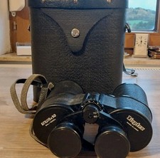 15×50  russisches Fernglas mit Ledertasche