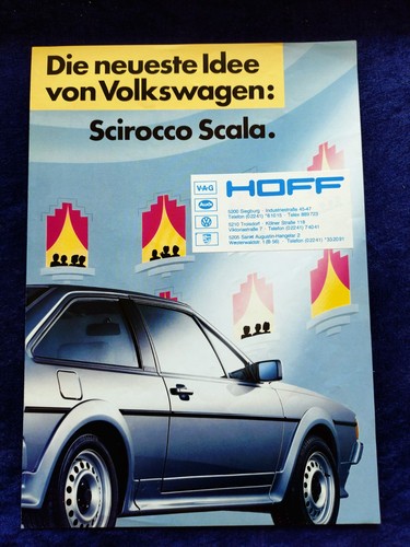 Scirocco scala prospekt - vw,