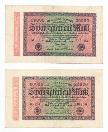 Deutsche inflationsgeld 1923 - inflationsgeld,