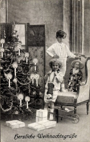 Frohe weihnachten - ak,