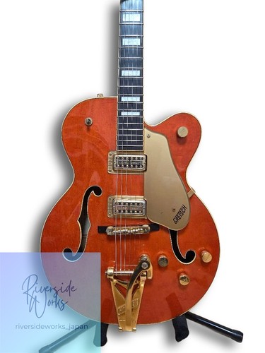 Gretsch g6120 gitarre - e-gitarre, orange