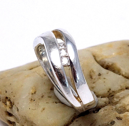 Fossil geschwungener ring - fossil,