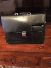 Thierry Mugler Aktentasche schwarz gut gebrauchter Zustand. Mit Schlüssel