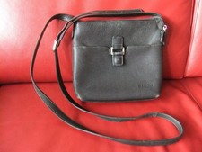 Tasche Handtasche Assima Umhängetasche Leder Schultertasche schwarz