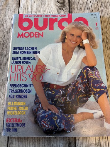 Burda moden juli 1990 90 - burda,