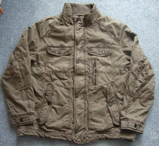 Herren Winterjacke 58 oliv-braun Engbers