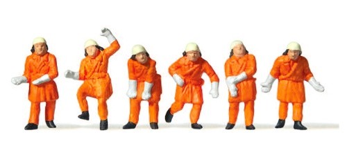 Feuerwehrleute - , in