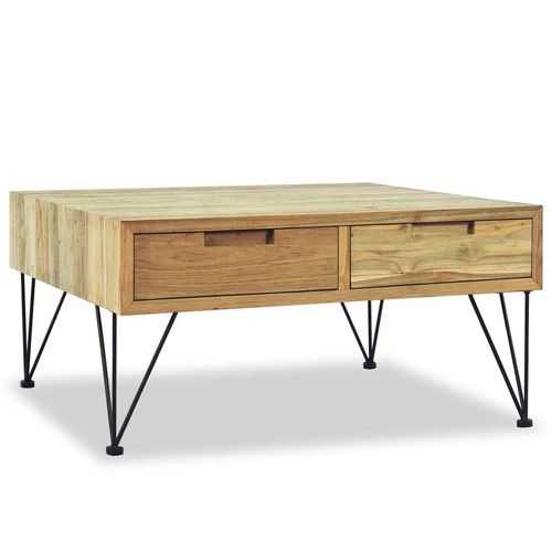Teak massiv couchtisch - teak,