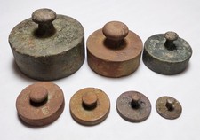 Alte messing gewichte - alte, 7