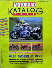 Motorrad-Katalog 1992 Alle