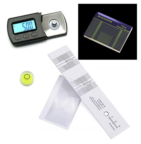 Plattenspieler setup tool kit - setup,